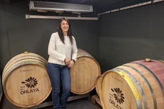 Mathilde Roux de la cave de l'Orlaya à Fully sera présente ce samedi à Finhaut pour la projection du documentaire